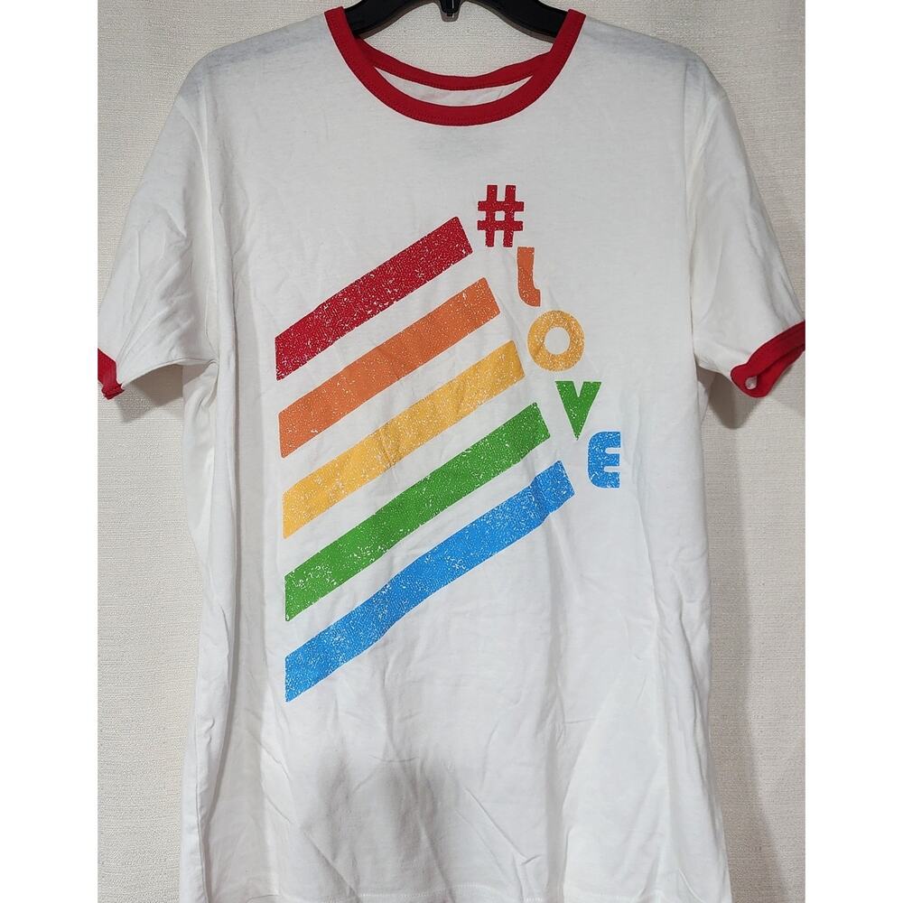 Love shirt from target size Large faded graphic